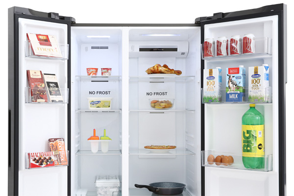 Tủ lạnh side by side AQUA Inverter 541 lít AQR-S541XA (BL)