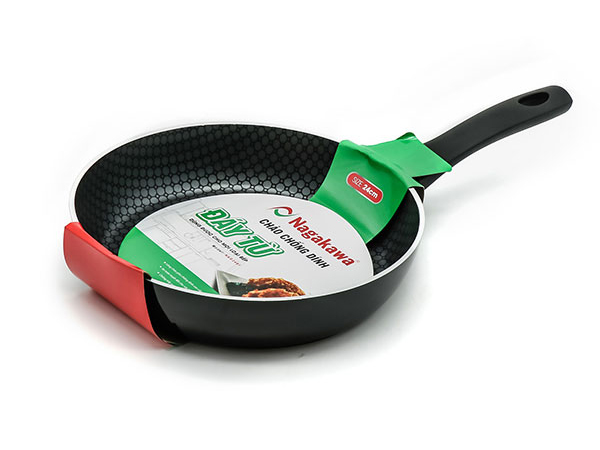 Chảo chống dính 5 lớp đáy từ Nagakawa NAG2801 (28cm)