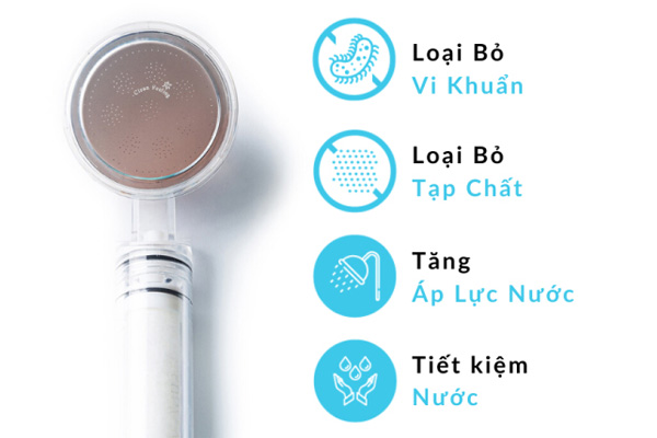 Vòi sen lọc nước Daily Aqua