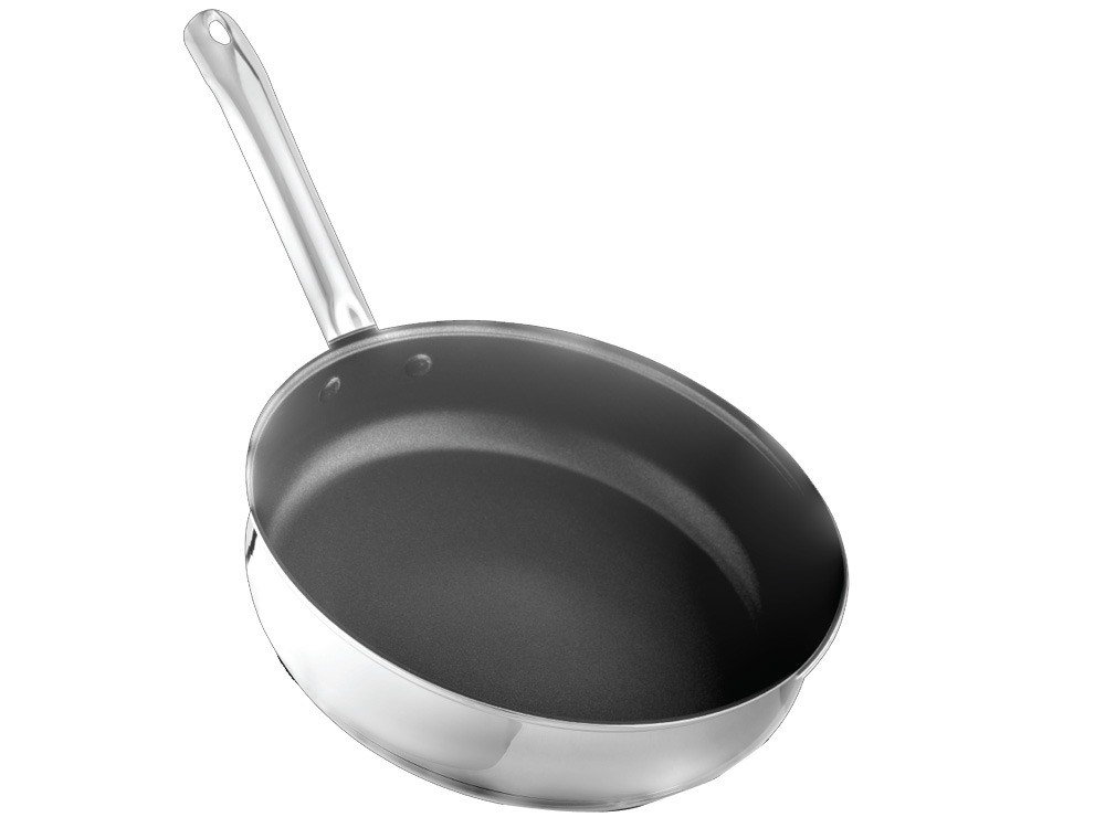 Chảo chống dính inox đa lớp Nagakawa Aki NAG2804 (28cm) - Dùng trên mọi loại bếp