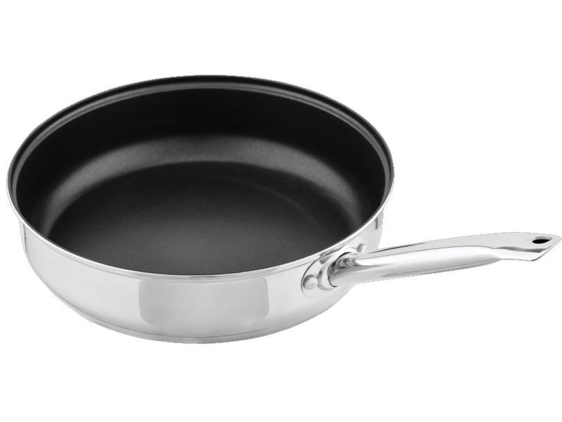 Chảo chống dính inox đa lớp Nagakawa Aki NAG2404 (24cm) - Dùng trên mọi loại bếp