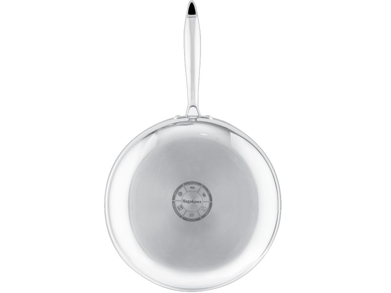 Chảo chống dính inox đa lớp toàn phần Nagakawa Haru NAG2202 (22cm) - Dùng trên mọi loại bếp