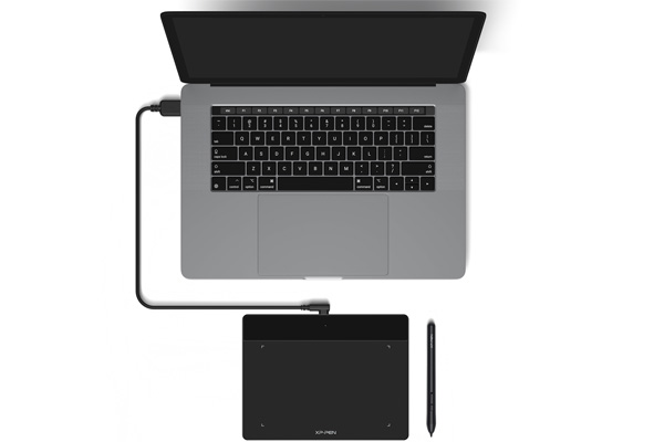 Bảng vẽ điện tử XP-Pen Deco Fun L 10x6 inch Android cảm ứng nghiêng