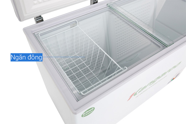 Tủ đông kháng khuẩn 2 ngăn 400 lít Kangaroo KG400NC2