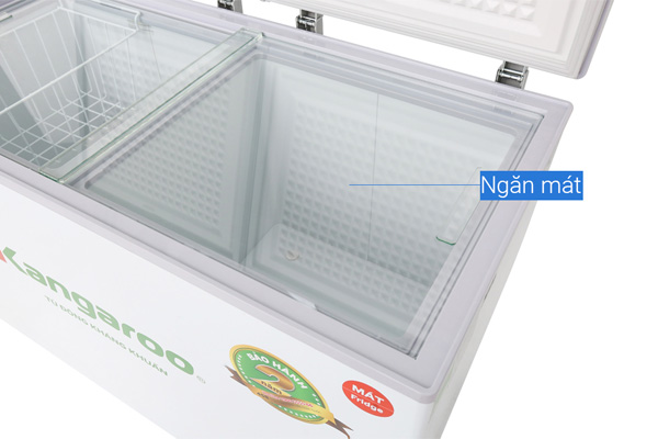 Tủ đông kháng khuẩn 2 ngăn 400 lít Kangaroo KG400NC2