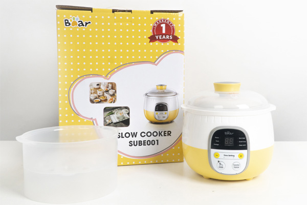 Nồi nấu chậm 0,8 lít Bear SUBE001
