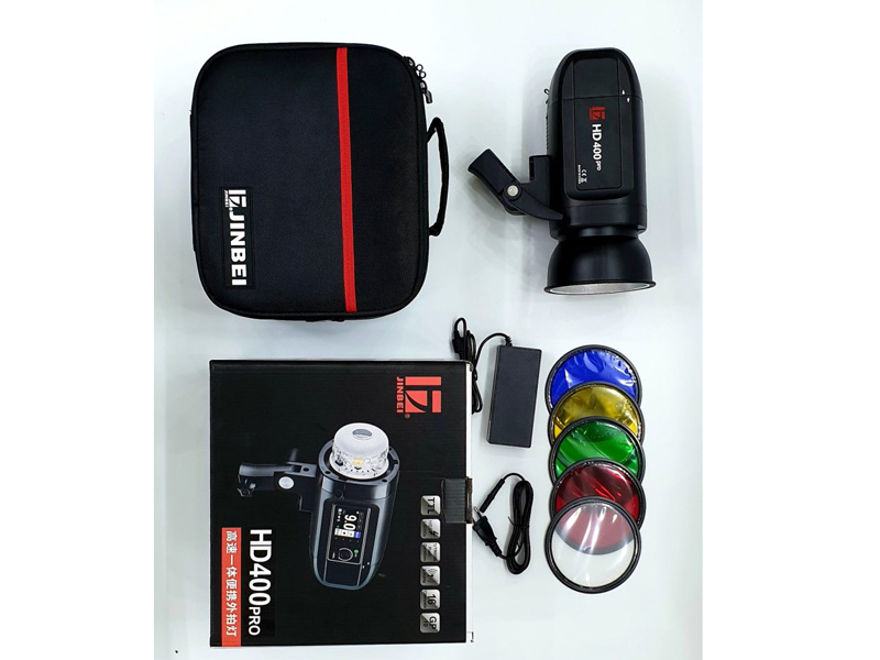 Đèn chụp ngoài trời Jinbei HD-400 Pro TTL