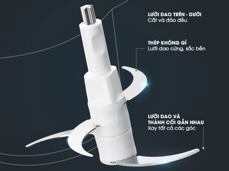 Máy xay thực phẩm Bear QSJ-C04R8S