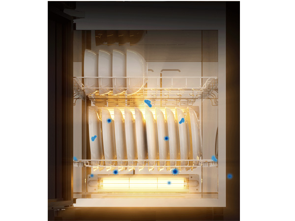 Tủ sấy chén bát diệt khuẩn Midea MXV-ZLP80XC65-R