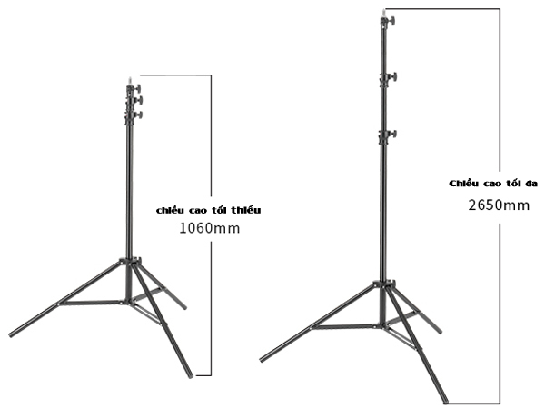Chân đèn Jinbei JB-2600FP
