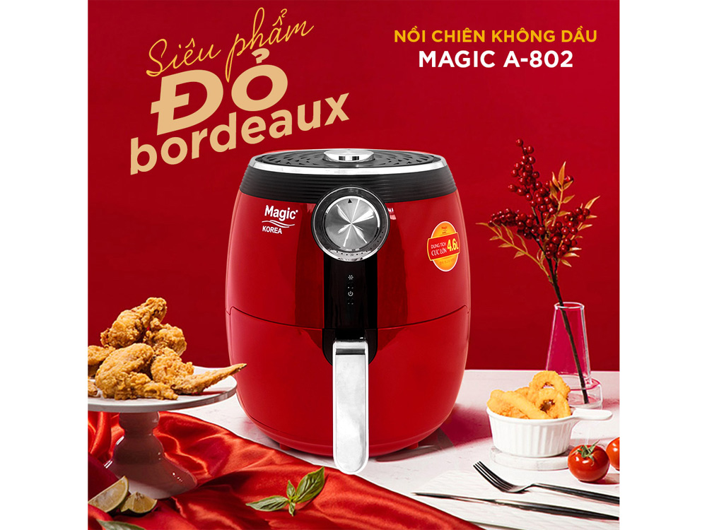 Nồi chiên không dầu Magic A-802 (4.6 lít)