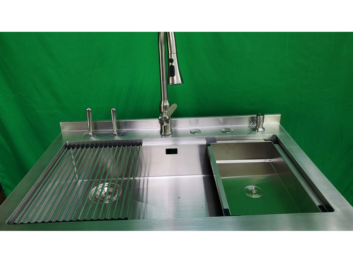 Máy rửa chén bát kết hợp chậu rửa Texgio TGWFC88 (8 bộ)