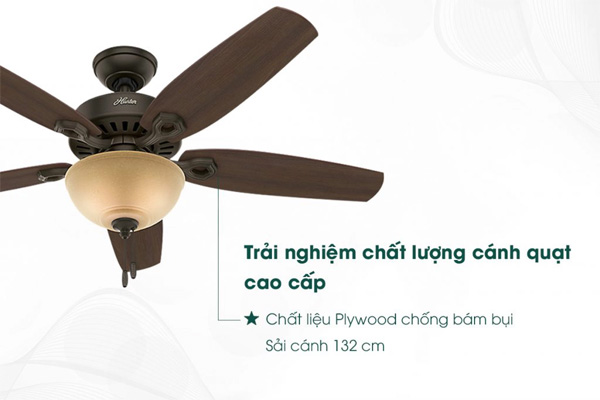 Quạt trần Hunter Builder Deluxe 50572