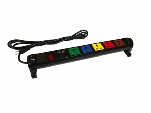 Ổ xoay kéo dài đa năng LiOA 6D32N2XUSB (Có 2 cổng sạc USB)