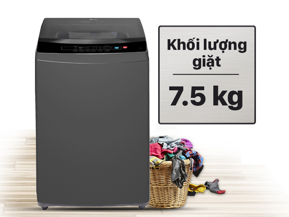 Máy giặt lồng đứng 7.5kg Casper WT-75N70BGA