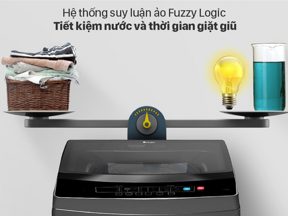 Máy giặt lồng đứng 7.5kg Casper WT-75N70BGA