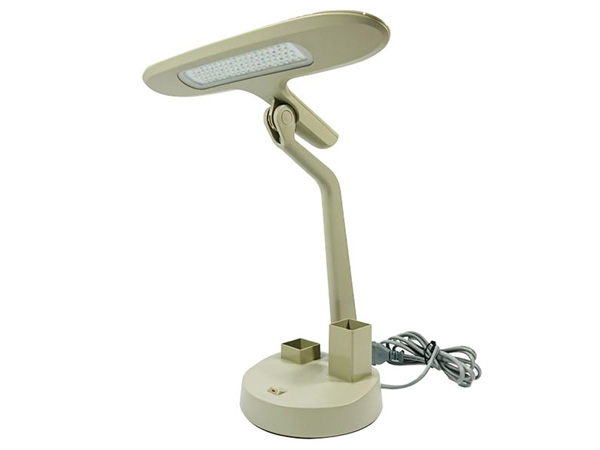 Đèn bàn học ngang bóng led 7w Lioa 02AN-ST (Có hộp đựng bút, ghim, ánh sáng trắng)