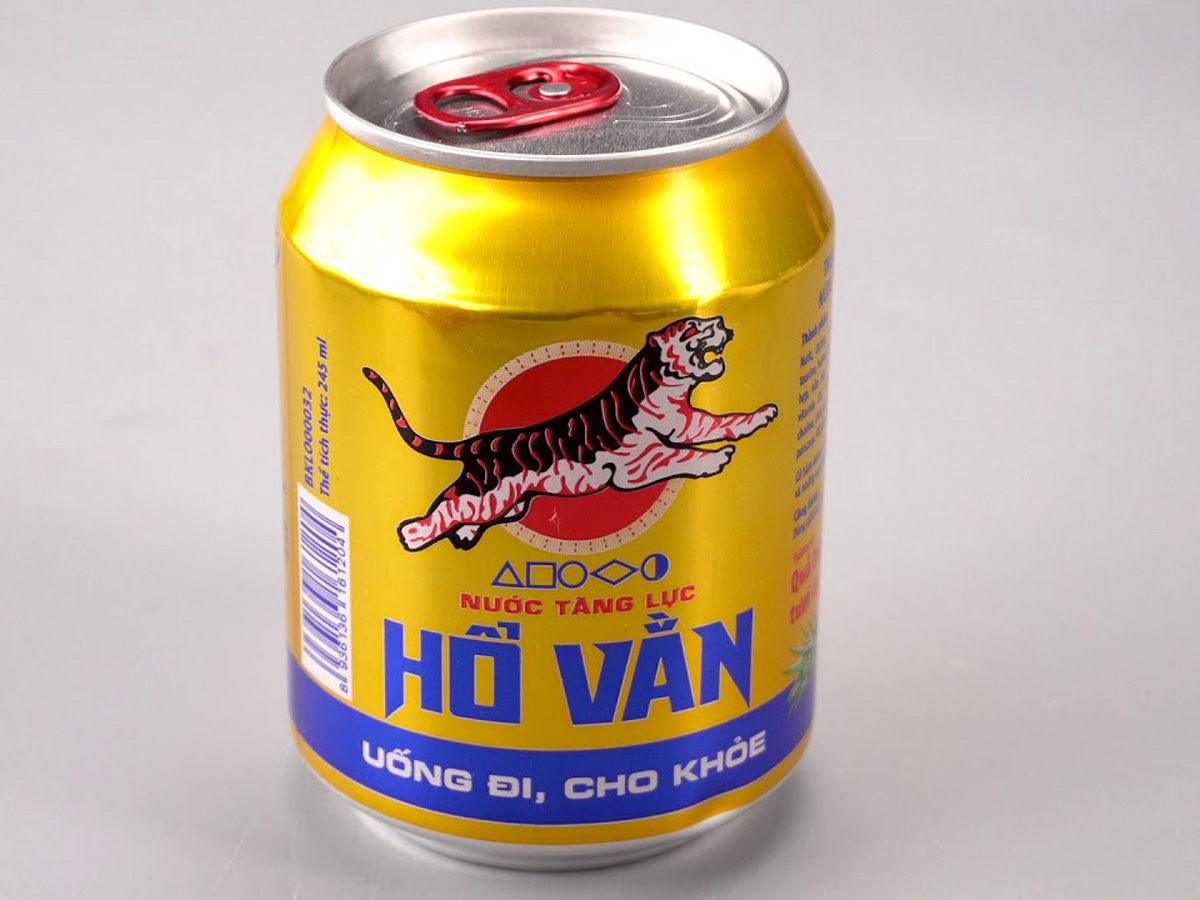 Thùng 24 lon nước tăng lực hổ vằn (245ml/lon)