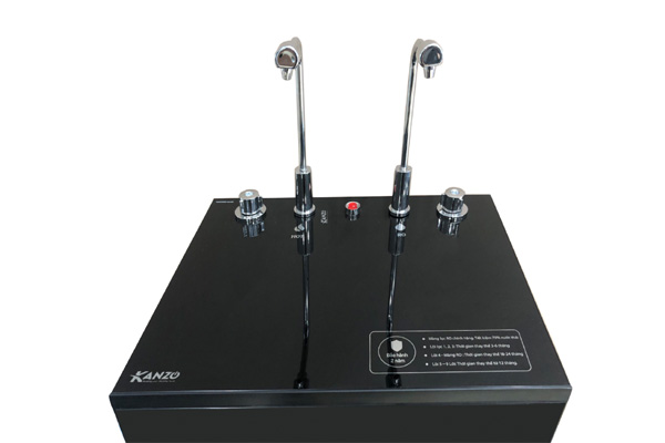 Máy lọc nước R.O Hydrogen Kanzo KZ-RO-100C-HI 9 lõi (tủ to, 2 vòi nóng nguội)