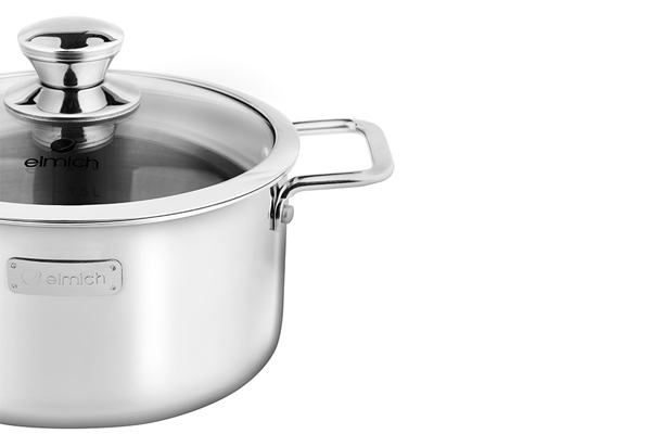 Bộ nồi Inox dập nguyên khối Elmich Trimax Classic EL-2113OL