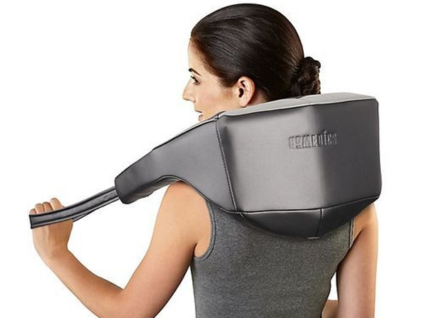 Máy massage cổ vai gáy công nghệ 3D kèm pin sạc Homedics NMS-730 (NMS 730H)