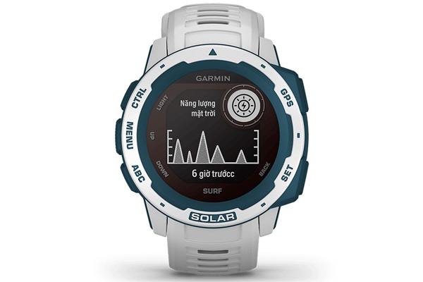 Đồng hồ thông minh Garmin Instinct Solar (Phiên bản lướt sóng) 010-02293-75