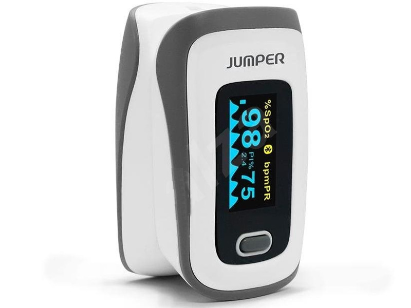 Máy đo nồng độ oxy bão hòa trong máu SPO2 Jumper JPD-500F (Bluetooth)