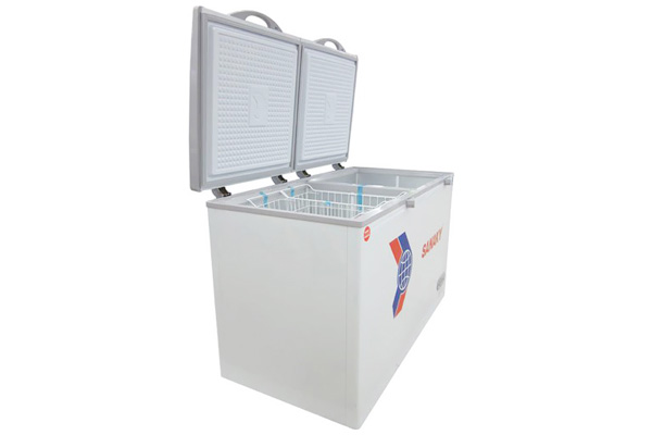 Tủ đông 2 ngăn đông và mát Sanaky VH-568W2 (365 lít, ngăn đông lớn, ngăn mát nhỏ)