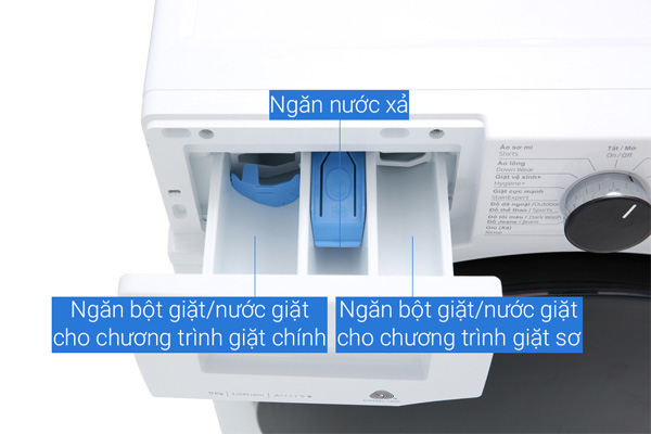 Máy giặt lồng ngang Beko Inverter 9kg WCV9649XWST