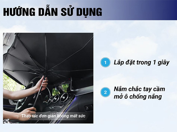 Ô che nắng xe ô tô GoodYear