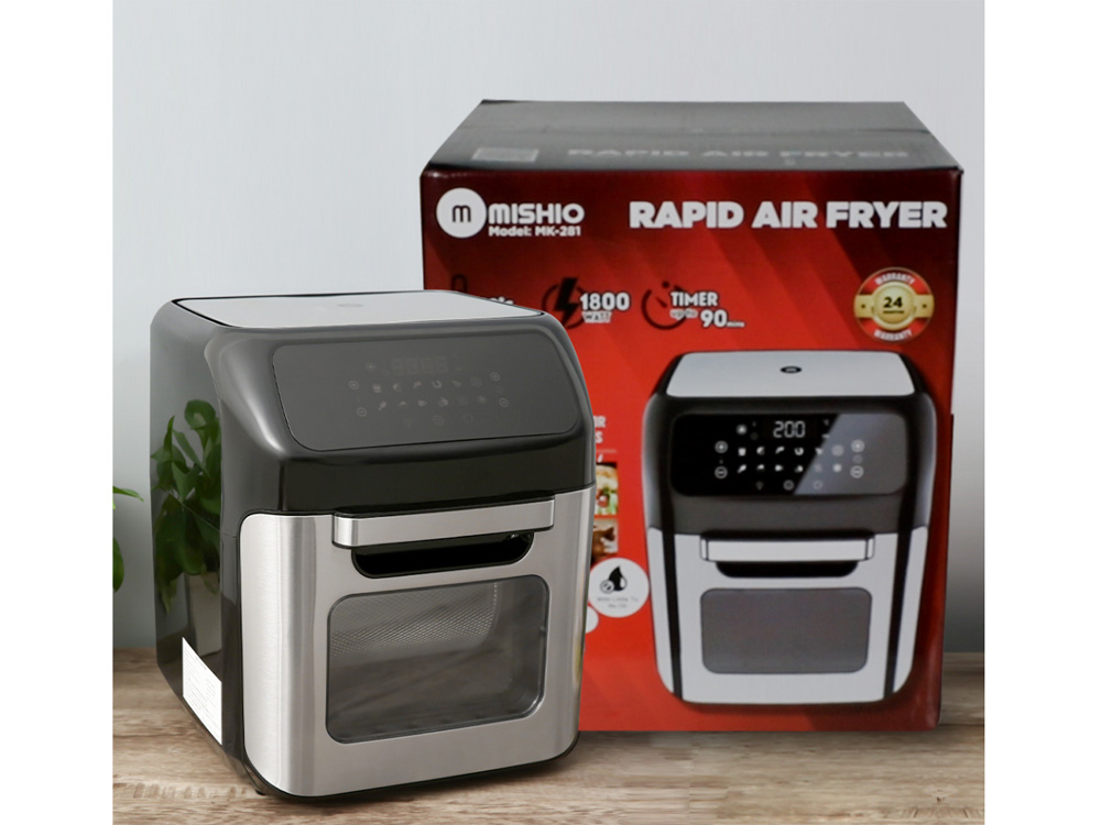 Nồi chiên không dầu 12L điện tử Mishio MK281
