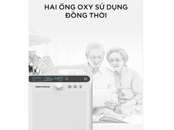 Máy tạo oxy y tế 5L MICiTECH