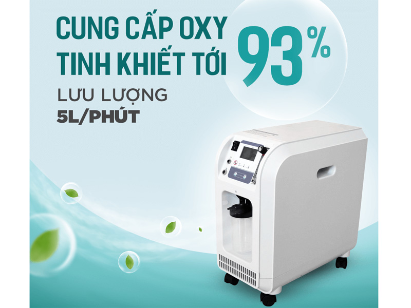 Máy tạo oxy y tế 5L Contec OC5B