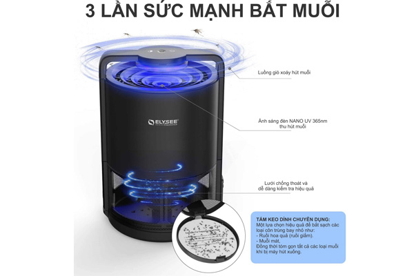 Đèn diệt muỗi và côn trùng Elysee SUPERNOVA-EB14