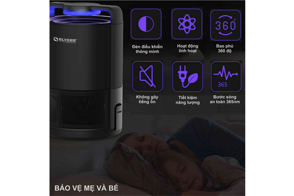 Đèn diệt muỗi và côn trùng Elysee SUPERNOVA-EB14