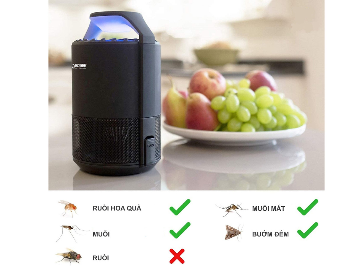 Đèn diệt muỗi và côn trùng Elysee SUPERNOVA-EB03
