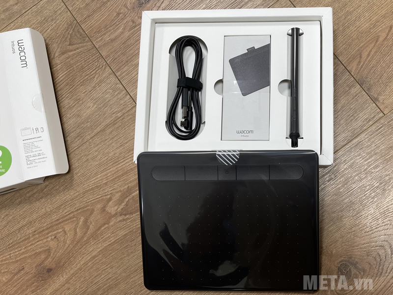 Bảng vẽ Wacom Intuos, Small Bluetooth - Black (CTL-4100WL/K0-CX/CA)