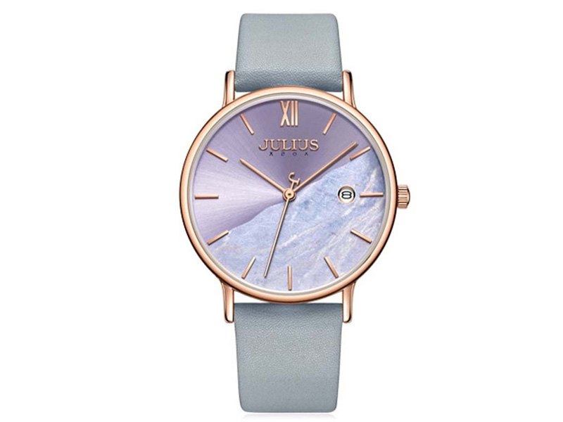 Đồng hồ nữ JA-1312 Julius Hàn Quốc dây da