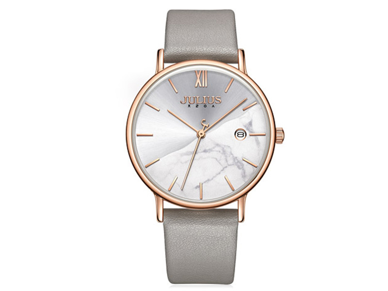 Đồng hồ nữ JA-1312 Julius Hàn Quốc dây da