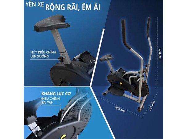 Xe đạp đa năng Evertop KPR 4010