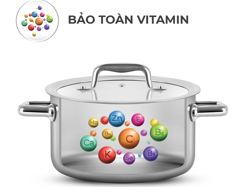 Bộ nồi inox liền khối Elmich Trimax ECO EL-8003