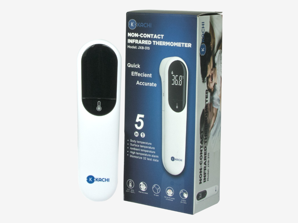 Máy đo nhiệt kế Kachi JXB-315 cảm biến hồng ngoại