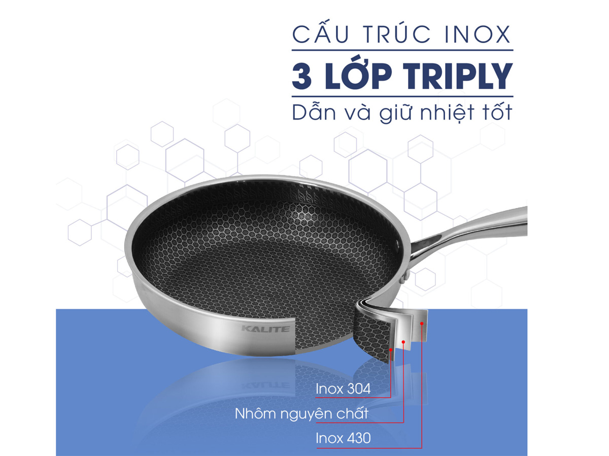 Chảo inox Kalite KL-326