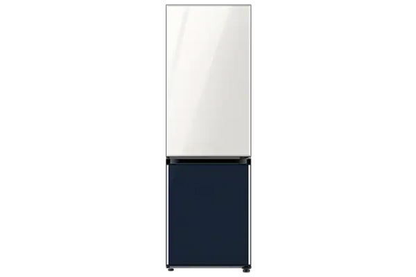 Tủ lạnh Samsung Bespoke 339 lít RB33T307029/SV (2 cửa 2 màu trắng và xanh navy)