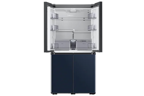 Tủ lạnh Samsung Bespoke multidoor 599 lít RF60A91R177/SV (2 màu trắng và xanh navy)