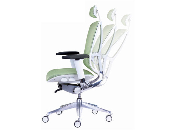 Ghế lưới chân xoay cao cấp có tựa đầu Fami JX-802HA