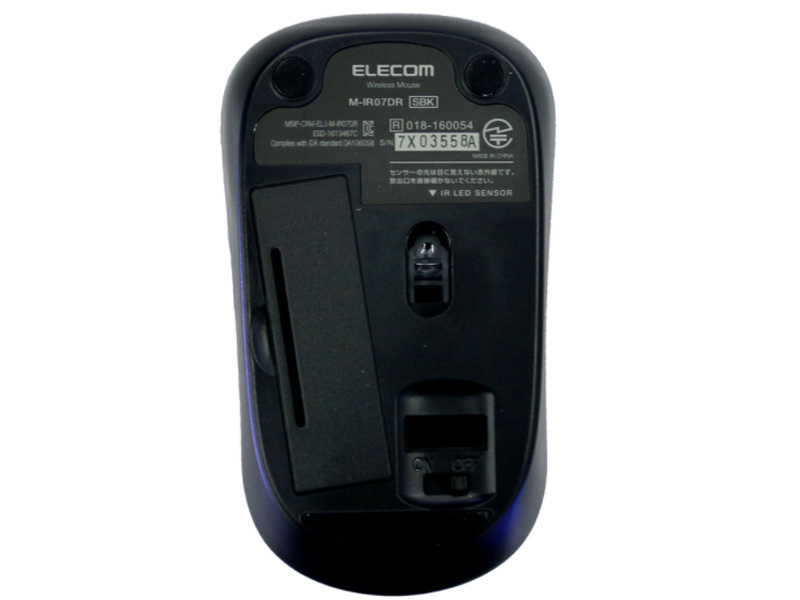 Chuột không dây Elecom M-IR07DRSBK (Đen)