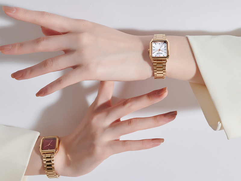 Đồng hồ nữ JA-1304 Julius Hàn Quốc dây thép