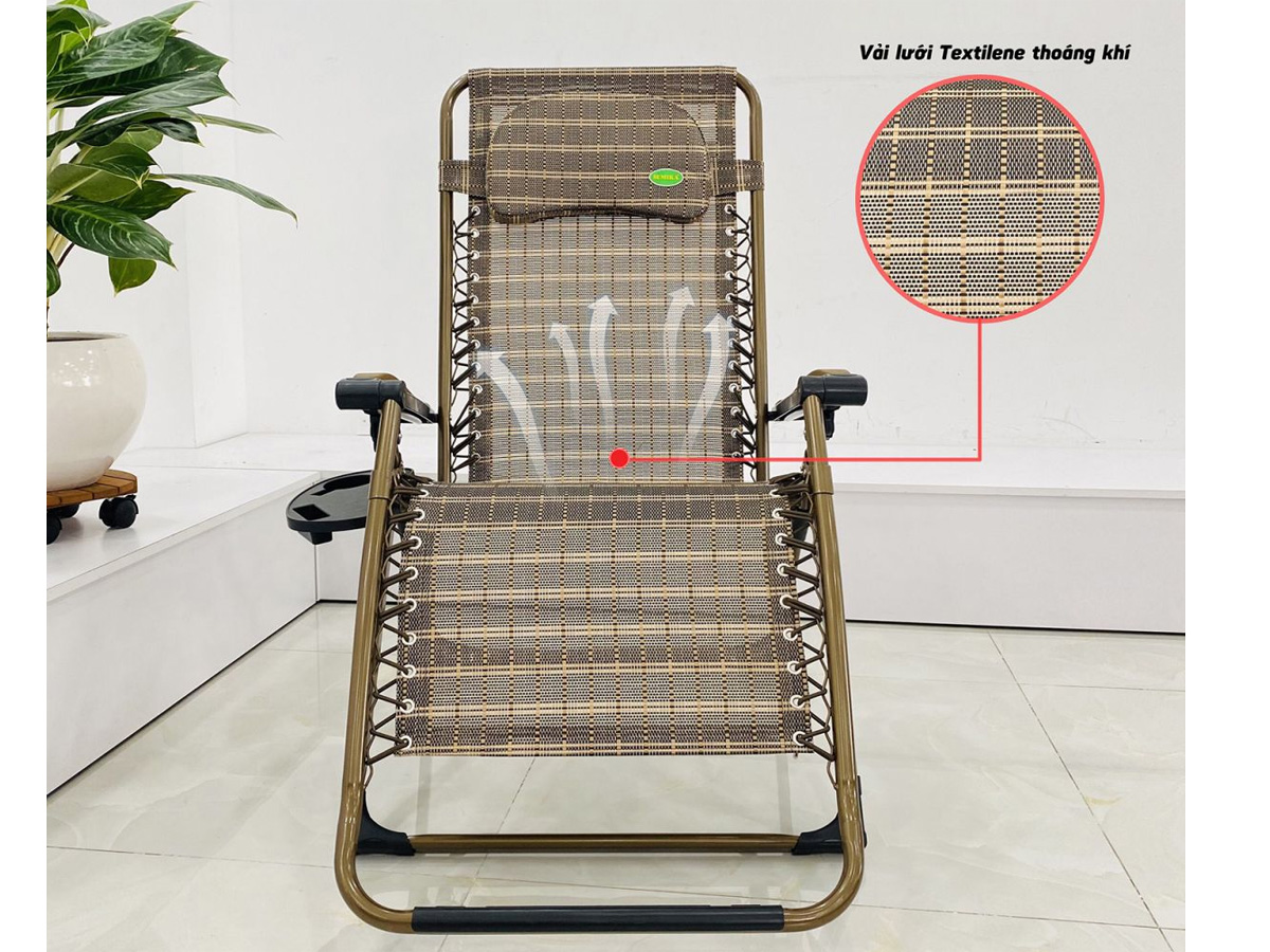 Ghế xếp thư giãn Sumika 638 (Tải trọng 300kg)