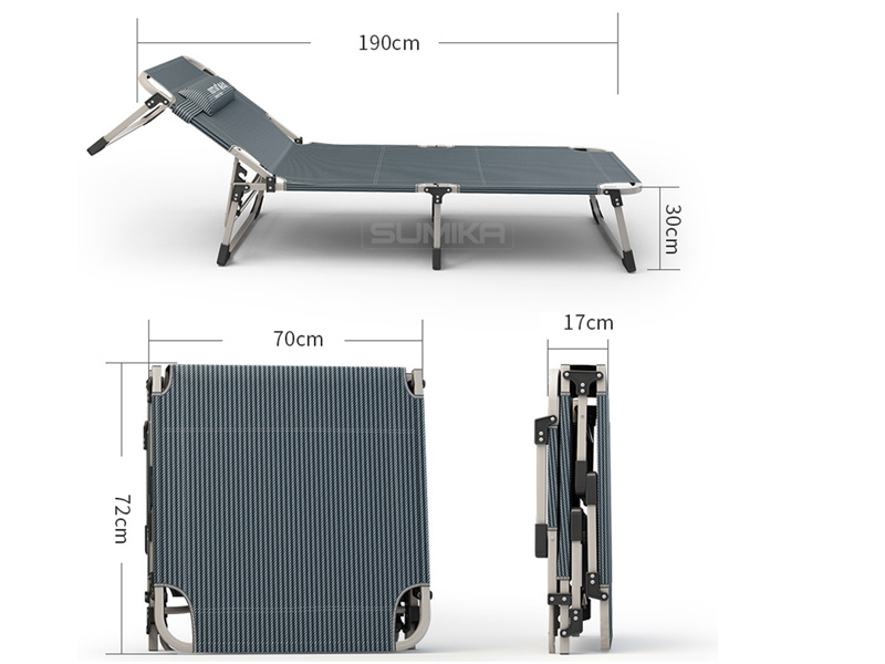 Giường gấp gọn thư giãn Sumika 183/183A